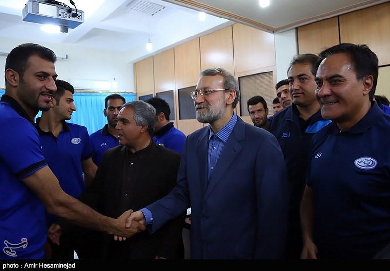 وعده‌های فوتبالی لاریجانی در آستانه انتخابات مجلس دهم