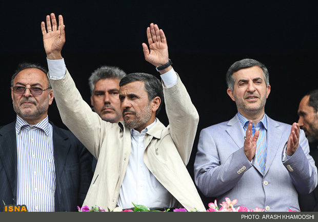 سفر انتخاباتی احمدی نژاد به مازندران