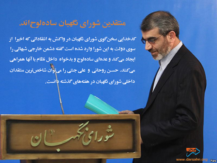 منتقدین شورای نگهبان‌ ساده‌لوح‌اند