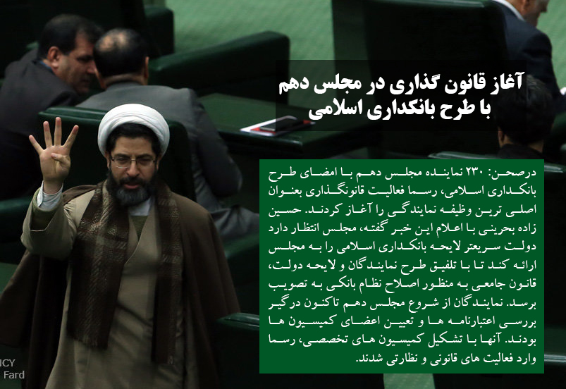 آغاز قانون گذاری در مجلس دهم با طرح بانکداری اسلامی