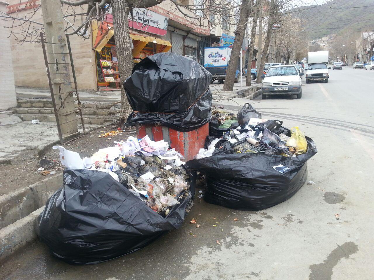 بحران زباله و ناکارآمدی مدیریت شهری در مریوان