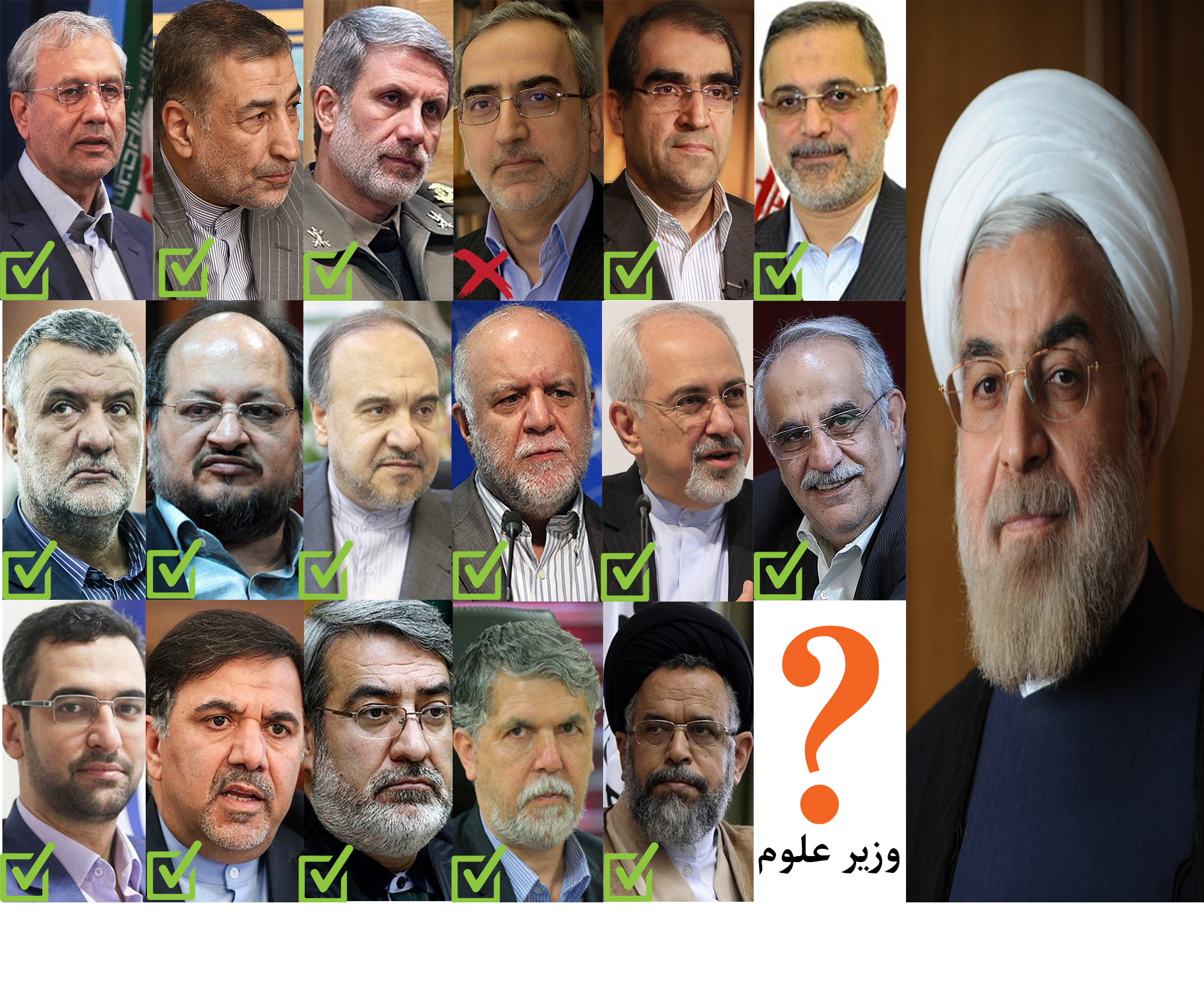 پیمان وزرای دولت روحانی با نمایندگان مجلس